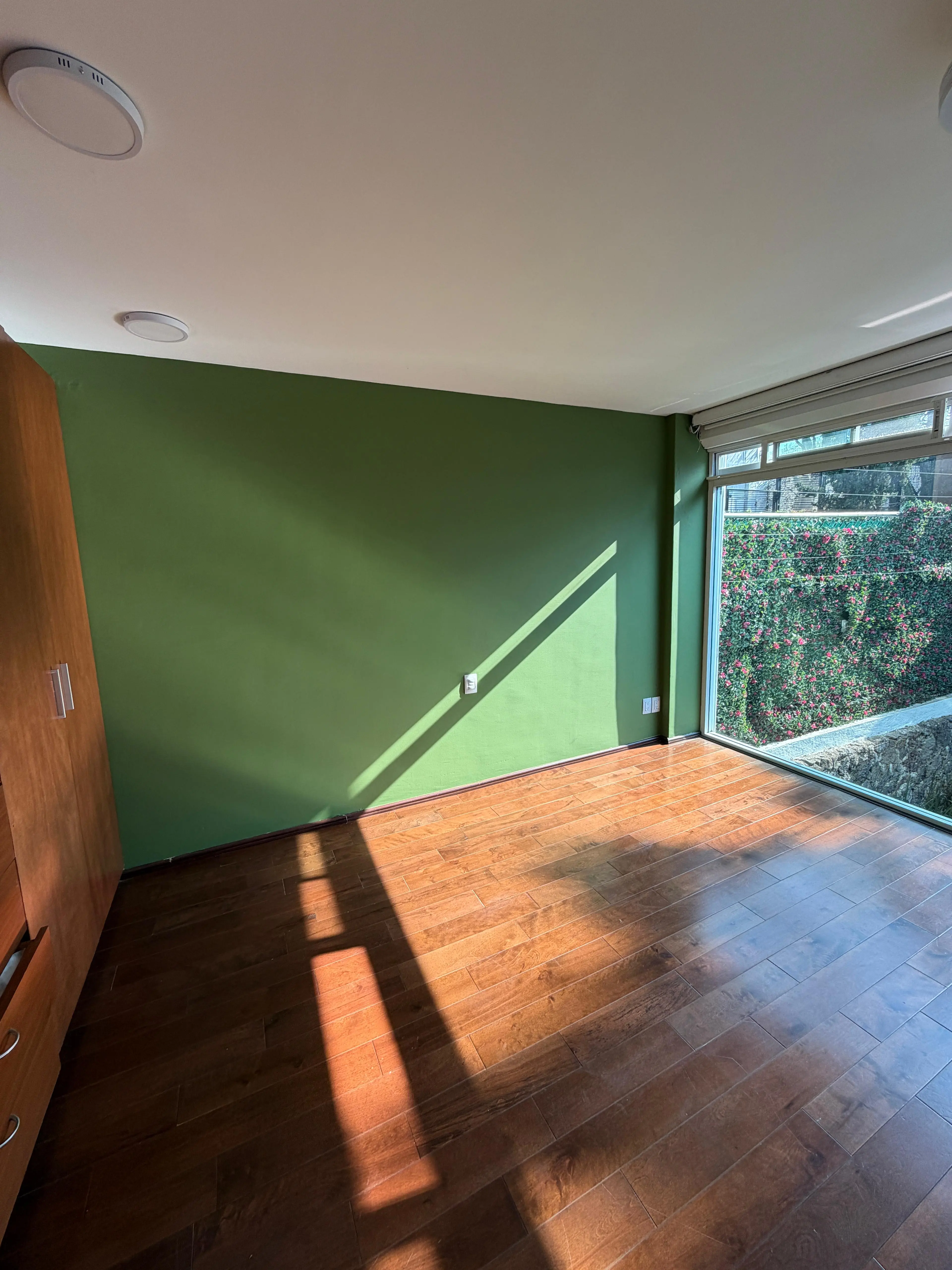 Open space hardwood flooring project