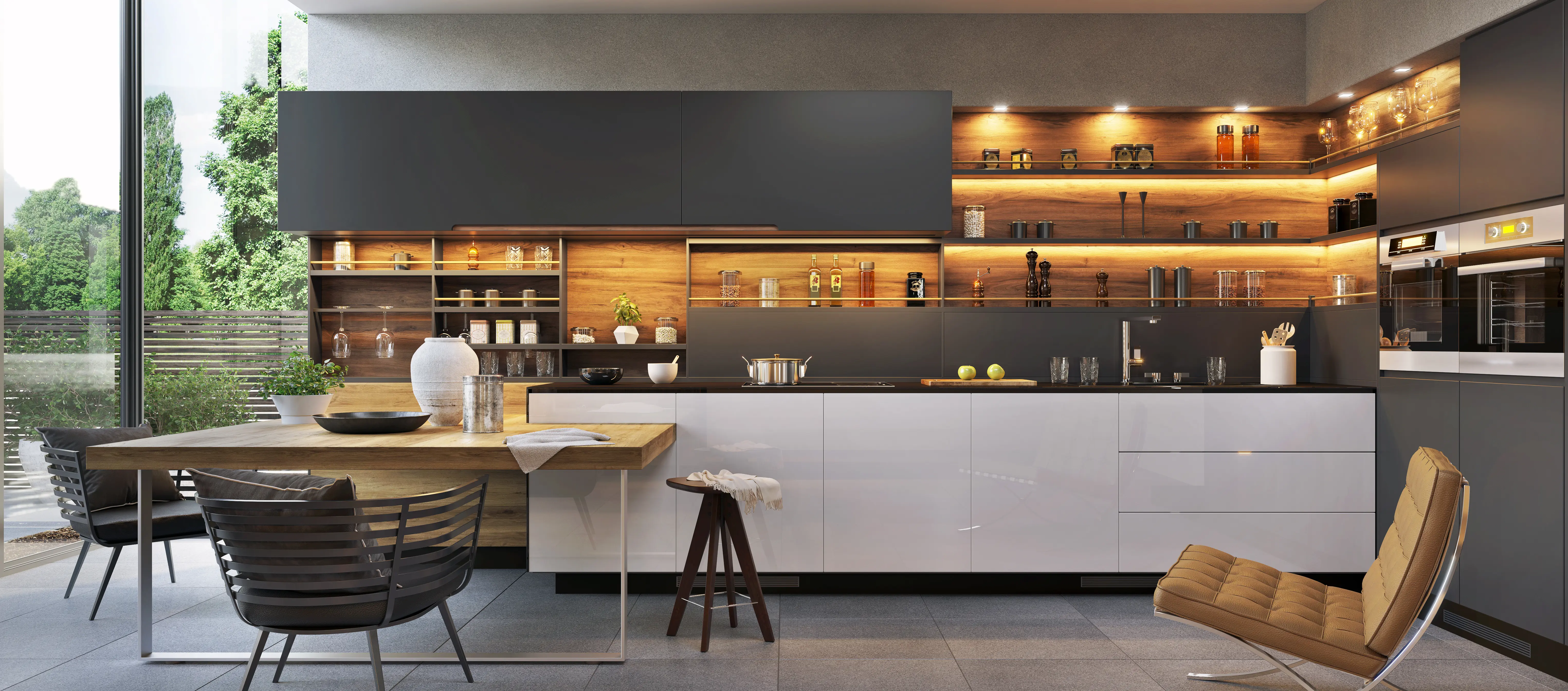 Custom kitchen cabinets crafted by MIM Cabinets Dallas